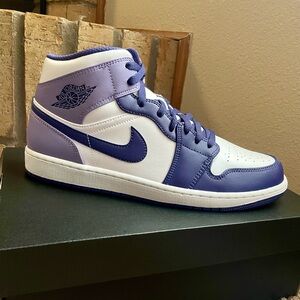 MEN’S AIR JORDAN 1 MID 'SKY J PURPLE'